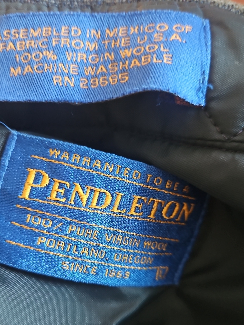 Pendelton Wool Button Down - Picture 2 of 4